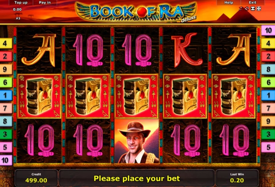 Book Of Ra Deluxe Online - AdmiralCasino - 100 Giri Gratis