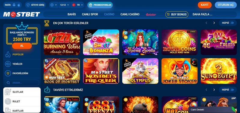Mostbet Casino Portugal Jogos