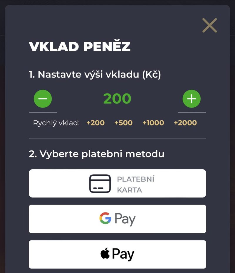 Best casino gpay in Czech Republic