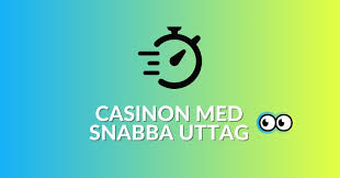 Casino med Snabb Utbetalning - Spela och Vinn Snabbt Casino med Snabb Utbetalning - Spela och Vinn Snabbt